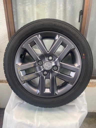 デリカミニ、純正15インチタイヤホイール