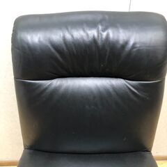 JOOP! ヒモラ himolla ドイツ製 本革チェア ダイニング 椅子 ブラック クローム脚 高級家具　【糸島市内 送料無料】250930-3の画像