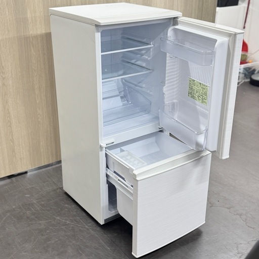 A1614?配送♻️設置可能‼️2019年製シャープ 2ドア冷蔵庫SJ-D14E-W?動作確認済⭕️