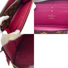 ルイヴィトン LOUIS VUITTON 長財布 モノグラム ポルトフォイユ クレマンス M60742 ブラウンの画像