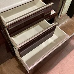 【愛品館 市原店】ニトリ｜アルミナ2　140KB｜スライド扉キッチンボードの画像