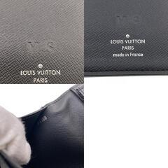 ルイヴィトン LOUIS VUITTON 長財布 タイガ ポルトフォイユ ロン ブラックの画像