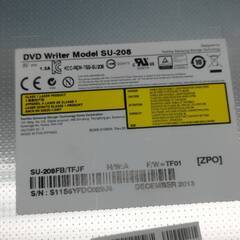 【動作品】TOSHIBA SU-208/DVDマルチドライブの画像