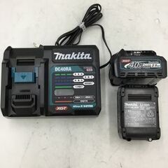 【エコツール笠寺店】Makita/マキタ 40Vmax充電式インパクトレンチ 2.5Ah バッテリ2本・充電器・ケース付 TW004GRDX【愛知県/名古屋市/笠寺/工具】の画像