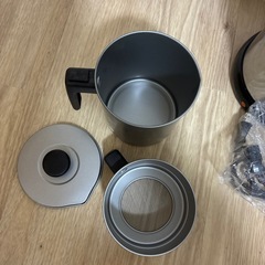 卓上電気フライヤー　オイルポット　セットの画像
