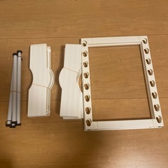 シンク下伸縮式ラック 40cmの画像