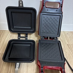 ホットサンド器　2つセット
の画像
