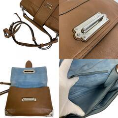 プラダ PRADA ショルダーバッグ 2way 1BD095 ブラウンの画像