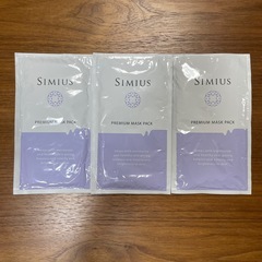 朝活 夜活 オールインワンシートマスク SIMIUS シミウス プレミアムマスクパック 24mL 美容液マスク の画像