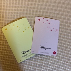 ディズニーのキャラクターカードの画像
