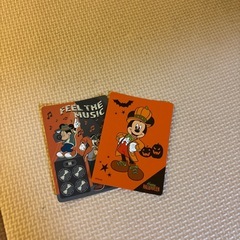 ディズニーのキャラクターカードの画像