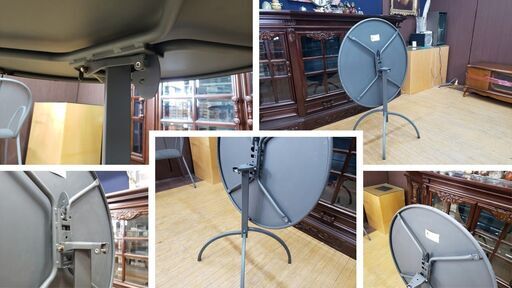 I47　イタリア製　エミュー　emu　ガーデンテーブル３点セット emu（エミュー） ガーデンテーブル 3点セットを買取させて頂き