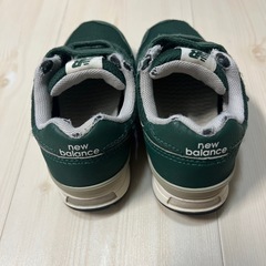 new balance 313 緑 スニーカー　15.5cmの画像