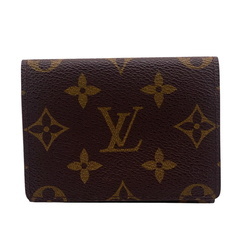 ルイヴィトン LOUIS VUITTON カードケース モノグラム アンヴェロップ カルトドゥヴィジット ブラウンの画像