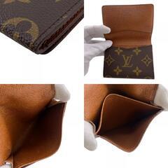 ルイヴィトン LOUIS VUITTON カードケース モノグラム アンヴェロップ カルトドゥヴィジット ブラウンの画像