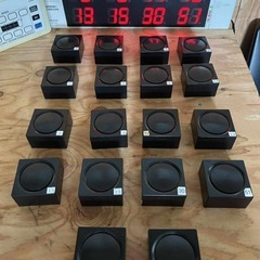 PANASONIC YOBION ヨビオン ワイヤレスサービスコール 受信機1台 取消機1台 ベル18個セットUsed/良品の画像