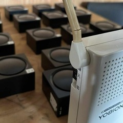 PANASONIC YOBION ヨビオン ワイヤレスサービスコール 受信機1台 取消機1台 ベル18個セットUsed/良品の画像