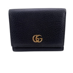 グッチ GUCCI 三つ折り財布 GGマーモント 474746 ブラックの画像