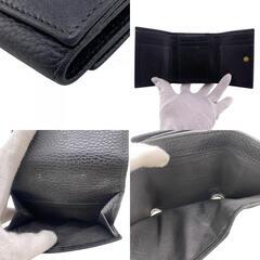 グッチ GUCCI 三つ折り財布 GGマーモント 474746 ブラックの画像