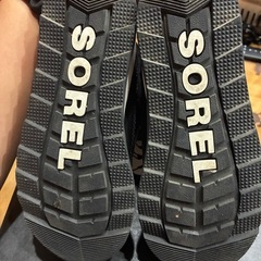 SOREL 子供用ブーツ 17cm ブラックの画像