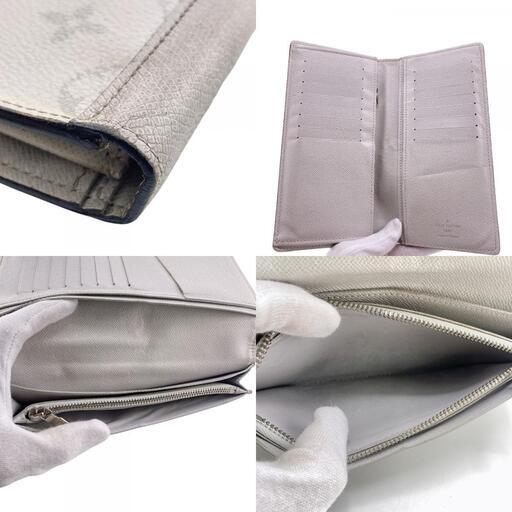 ルイヴィトン LOUIS VUITTON 長財布 タイガラマ ポルトフォイユ・ブラザ M30298 ホワイト