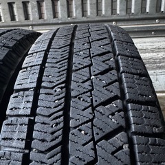 バリ山　BRIDGESTONE ブリヂストン　ブリジストン　VRX2 155/65R14 スタッドレス　タイヤ 2017年製　14インチの画像