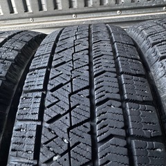 バリ山　BRIDGESTONE ブリヂストン　ブリジストン　VRX2 155/65R14 スタッドレス　タイヤ 2017年製　14インチの画像