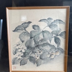 フレーム入りの絵画の画像