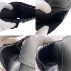 グッチ GUCCI 二つ折り財布 グッチシマ GG柄 365467 ブラックの画像