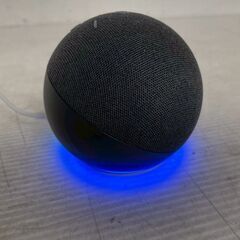 【Amazom】 アマゾン echo dot エコードット 第4世代 B7W64E スマートスピーカー ブラック 動作確認済み A0537 の画像