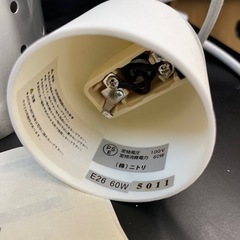 【中古】¥500 ニトリ　ペンダントライト　E26　【II213】の画像