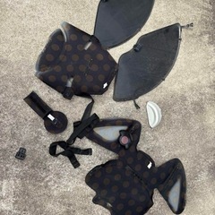 bikke用リアチャイルドシート　レインカバー付き　ブリヂストン　の画像