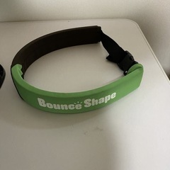 中古　美品 BounceShape バウンズシェイプ 負荷調整ベース 補助ベルト ショップジャパン Shop Japan ブラウンの画像