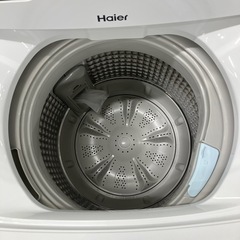 安心の1年保証付き！Haier 全自動洗濯機　4.5kg 2022年製　50Hz/60hz【トレファク堺福田店】の画像