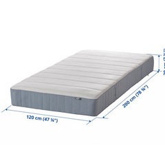 短期間使用　IKEA マットレス　セミダブル　ヴェステロイ　の画像
