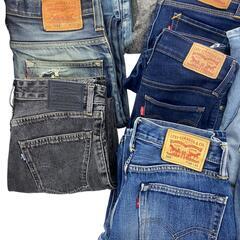186005 Levi's リーバイス デニム スカート パンツ 501含む インディゴ ブラック レディース 15点まとめ売り [0000000001346]の画像