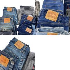 186005 Levi's リーバイス デニム スカート パンツ 501含む インディゴ ブラック レディース 15点まとめ売り [0000000001346]の画像