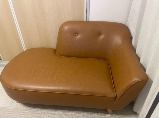 ソファ　オットマン付き