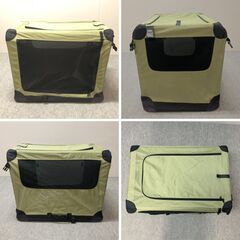 J7Y2322 sof-krate2 ソフクレイト2 折りたたみ式 犬 猫 用 ゲージテント ペット キャンプ 旅行の画像