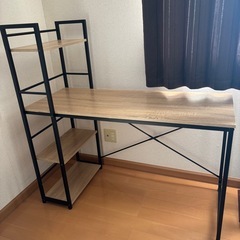 勉強机  パソコンデスク 椅子付きの画像