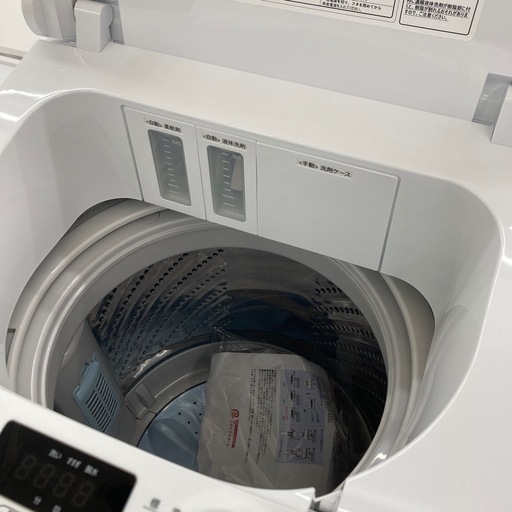 ?レトロデザイン?E angle/イーアングル?EDION/エディオン?7kg洗濯機?2022年製?ANG-WM-B70-W?7006