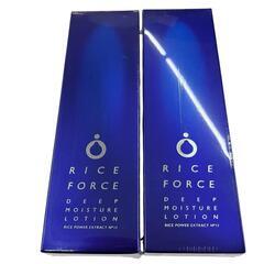 186000 RICE FORCE ライスフォース 120ml ディープモイスチュアローション　薬用保湿化粧水RF ブルー 2点まとめ売り [0000000001350]の画像