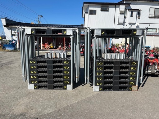 パレットラック　6台1セット　１００ｃｍ×１２０ｃｍ用　１ｍ×１．２ｍ用　組み立て式　工具不要　収納・物流・倉庫に！