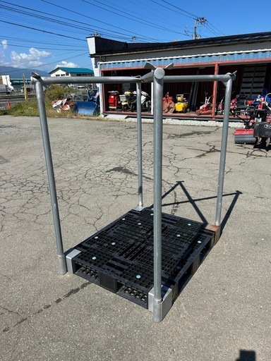 パレットラック　6台1セット　１００ｃｍ×１２０ｃｍ用　１ｍ×１．２ｍ用　組み立て式　工具不要　収納・物流・倉庫に！