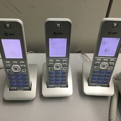 🍀【稼働美品】NTT東日本 ファックス（FAX） でんえもん P-723PD （子機3台付）の画像