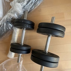 ダンベル 20kg 2個セットの画像