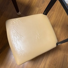シマホ ダイニングテーブル チェア 2脚セットの画像