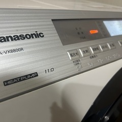 【決定】パナソニック ドラム式洗濯機 11kgの画像
