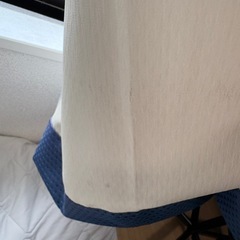 カーテン　ブルーの画像