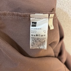 GU コーデュロイシャツの画像